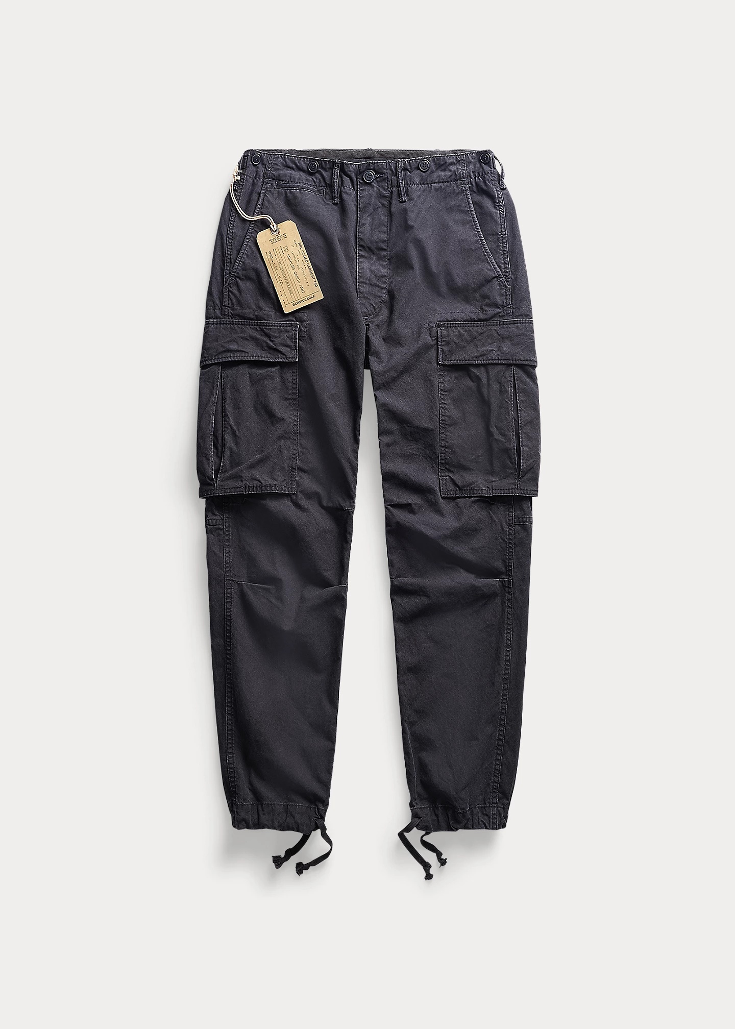 RRL by Ralph Lauren Surplus Canvas Cargo Pant | REVERSIBLE