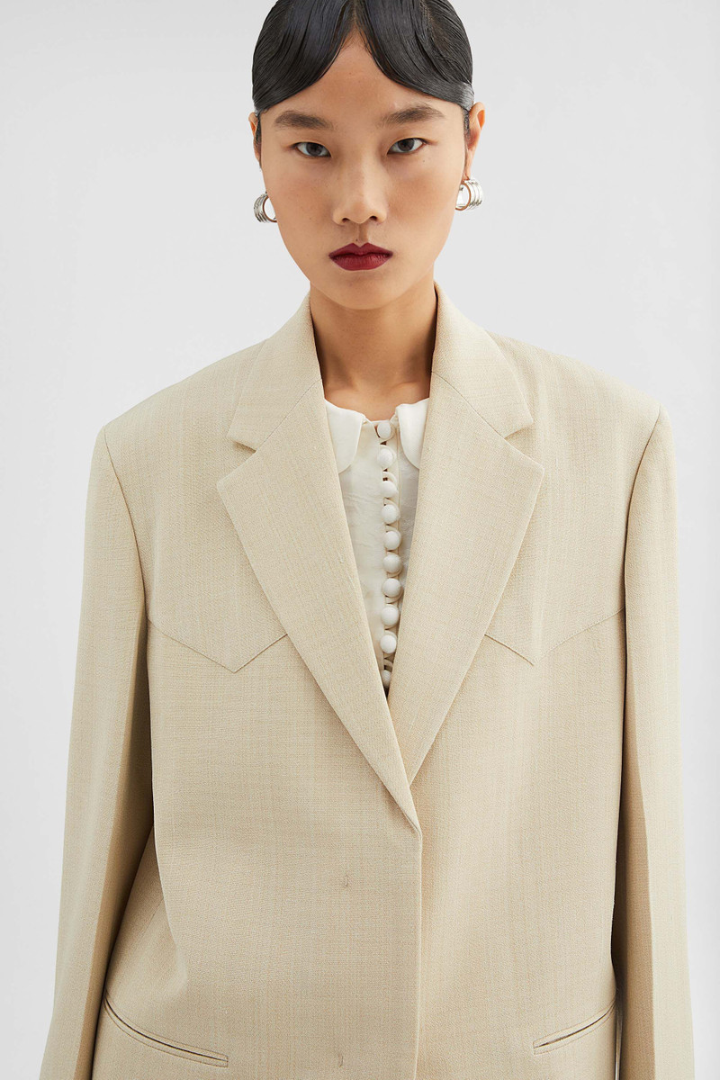Silk Blend Tailored Jacket 5