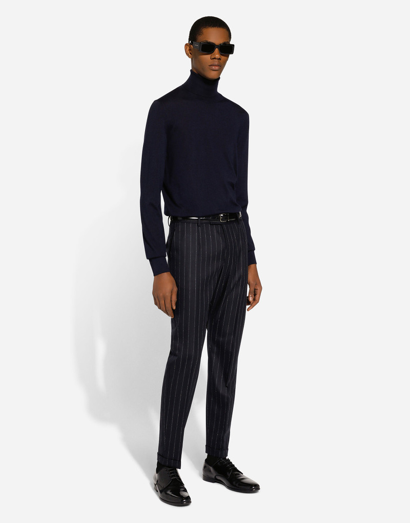 Dolce & Gabbana Cashmere and silk turtle-neck sweater outlook