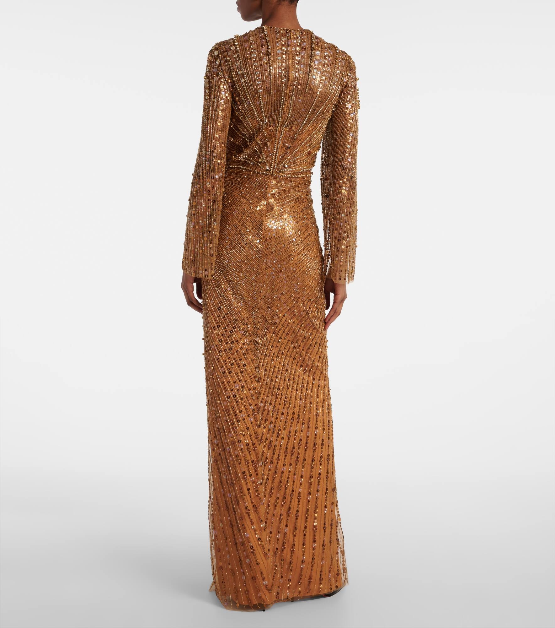 Anja embellished gown - 3