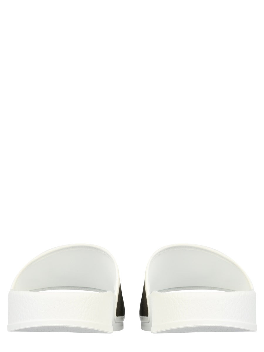 Rubber Slide Sandals - 3