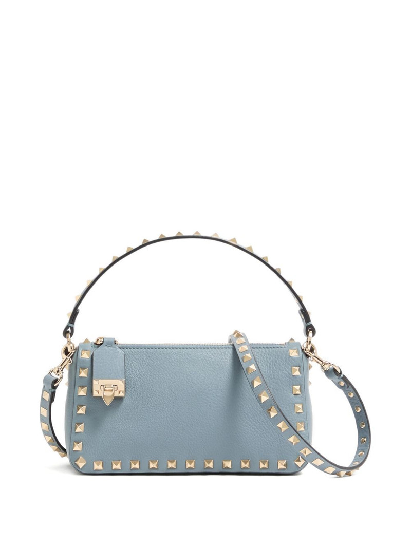Valentino small Rockstud grained shoulder bag outlook