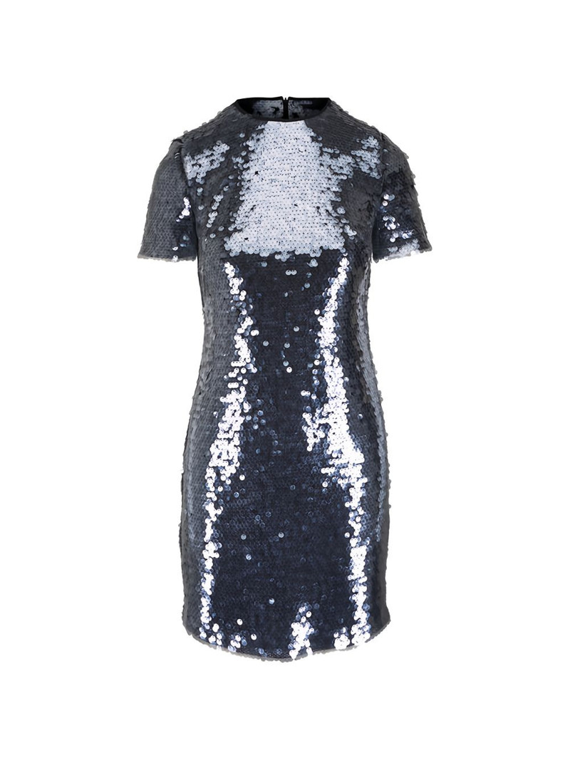 sequin-embellished mini dress 1