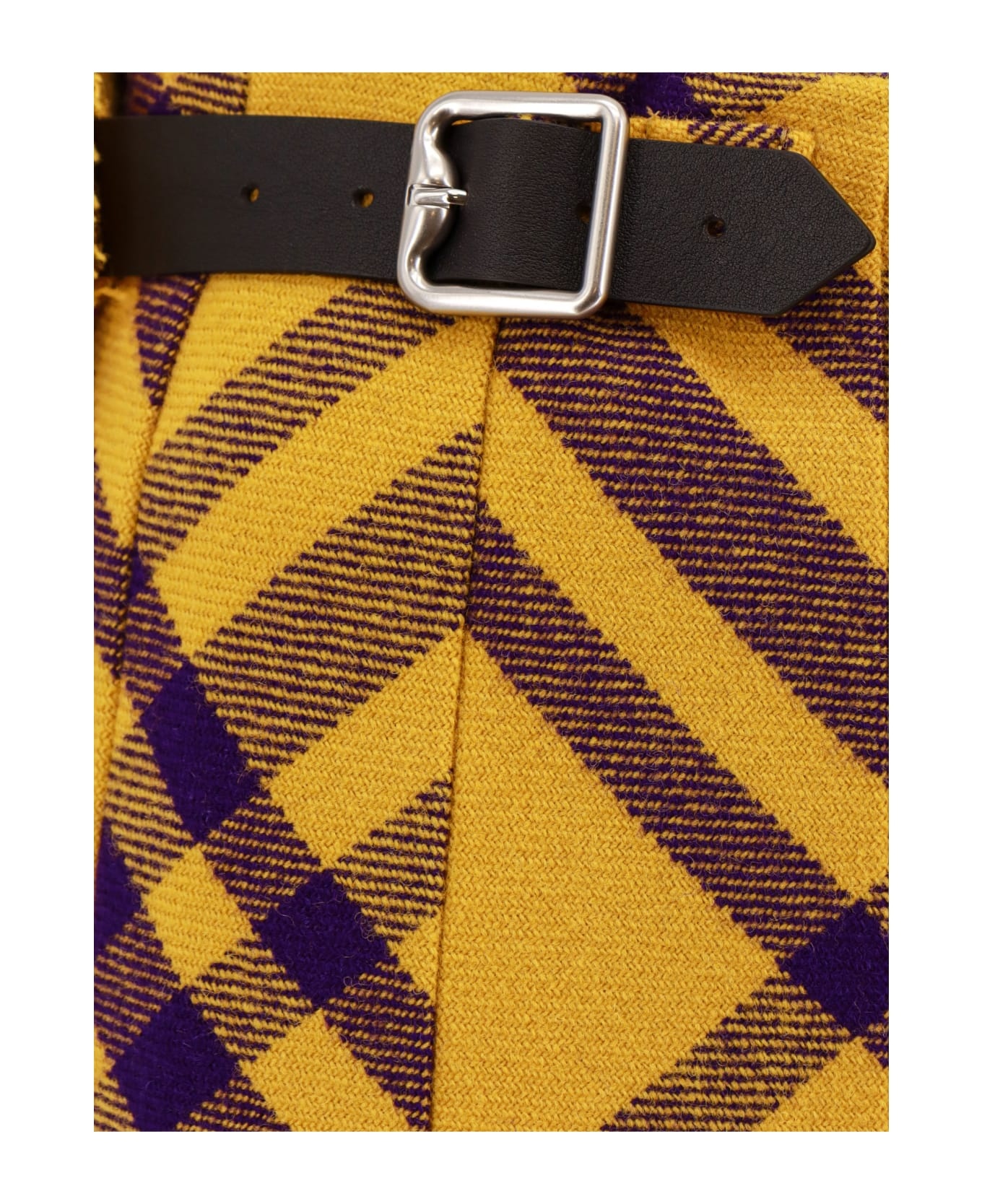 Check Wool Kilt - 3