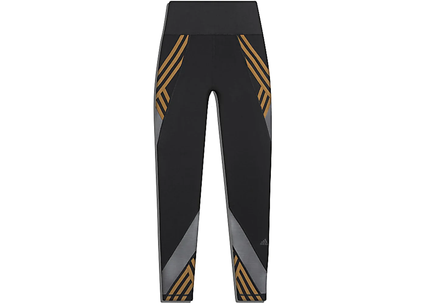 adidas Ivy Park 3-Stripes Tights Black - 1