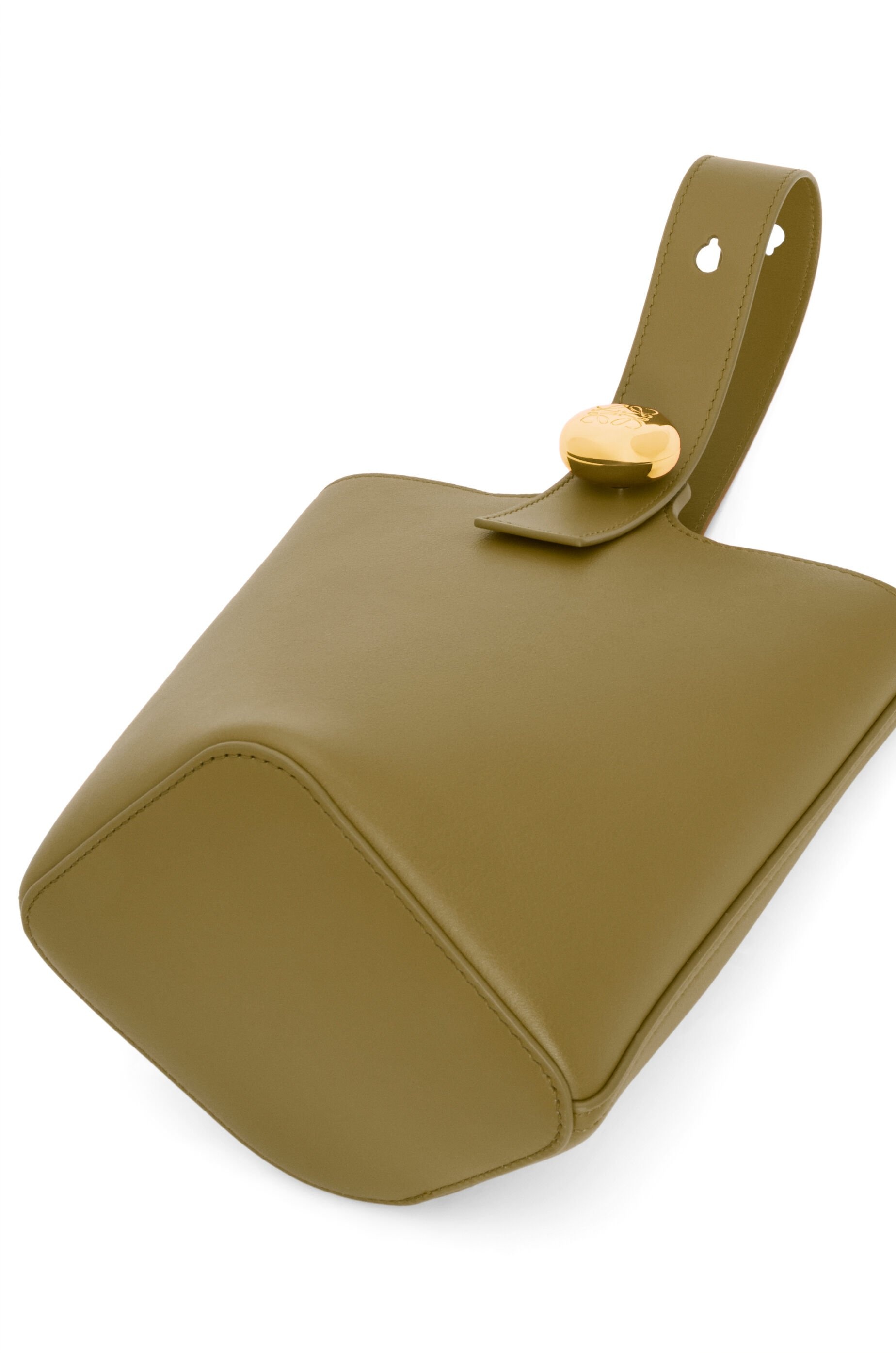 Loewe Mini Pebble Bucket bag in mellow calfskin | REVERSIBLE