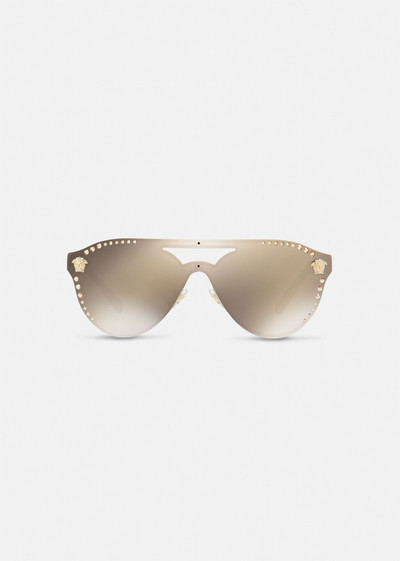 VERSACE Crystal Glam Sunglasses outlook