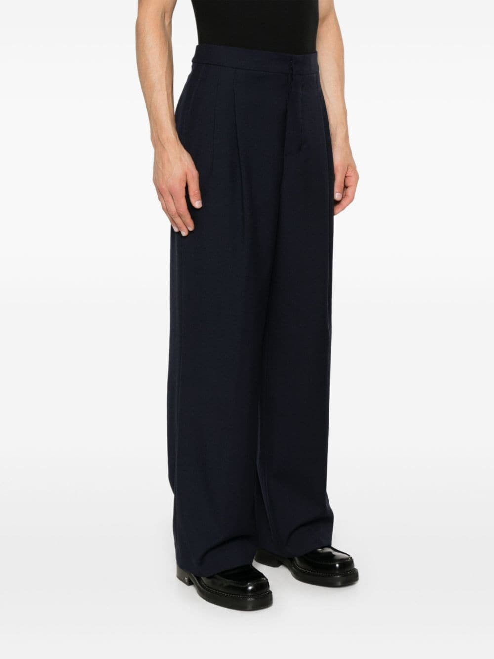 pleated trousers - 3