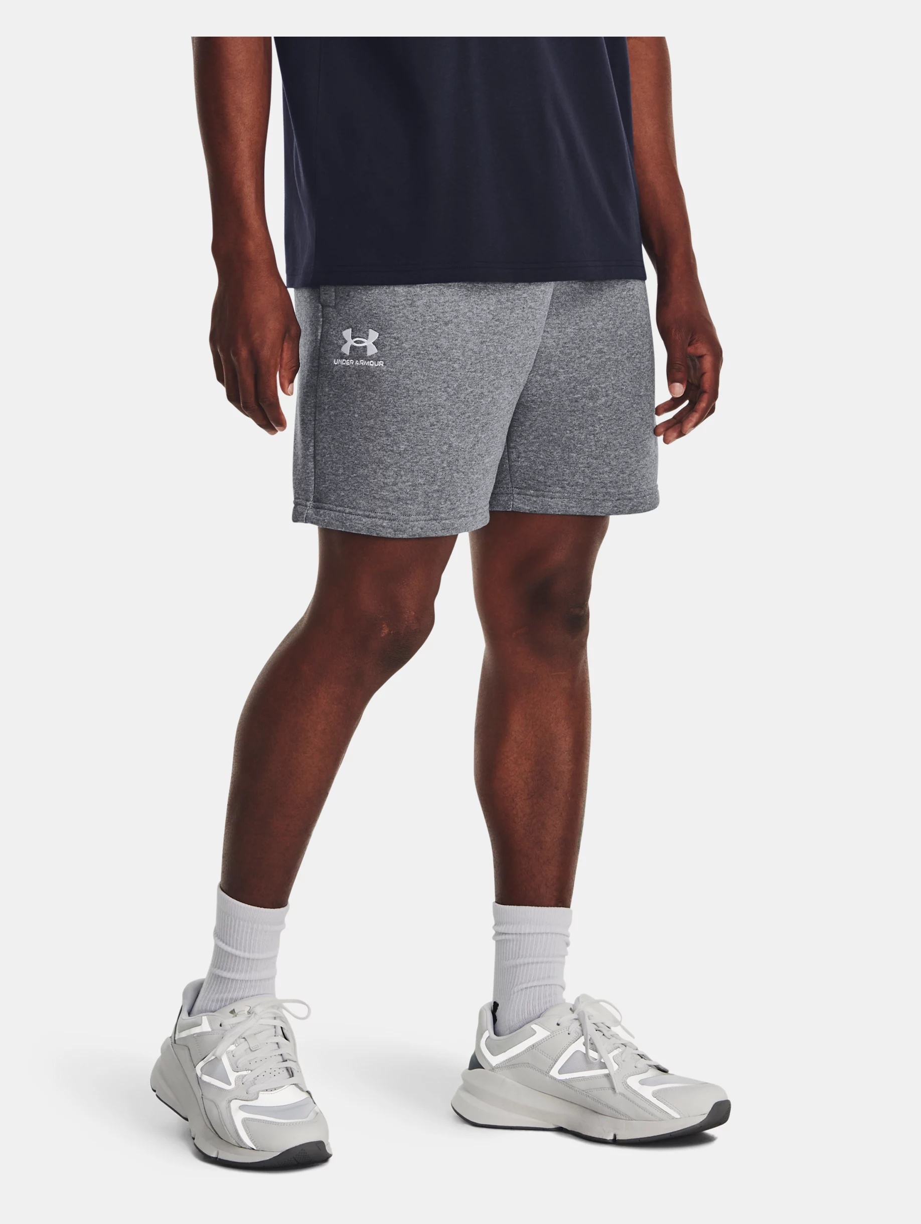 Under armour fleece shorts online