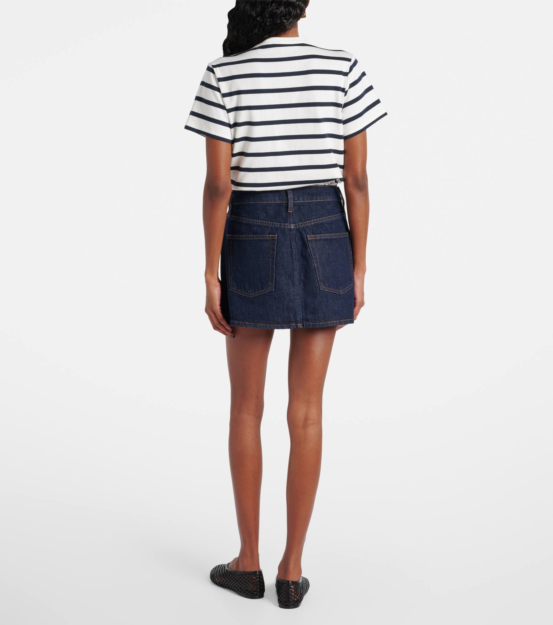 Denim miniskirt - 3