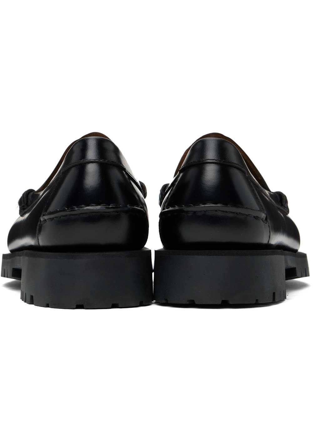 Black Dan Lug Loafers - 2