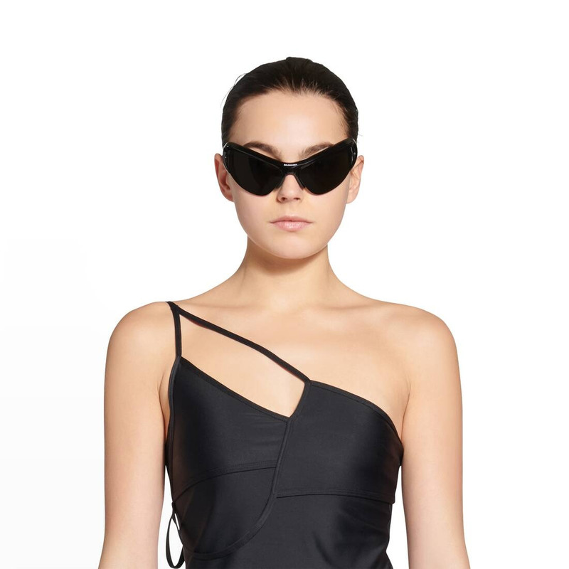 Wire Cat Sunglasses  in Black 5