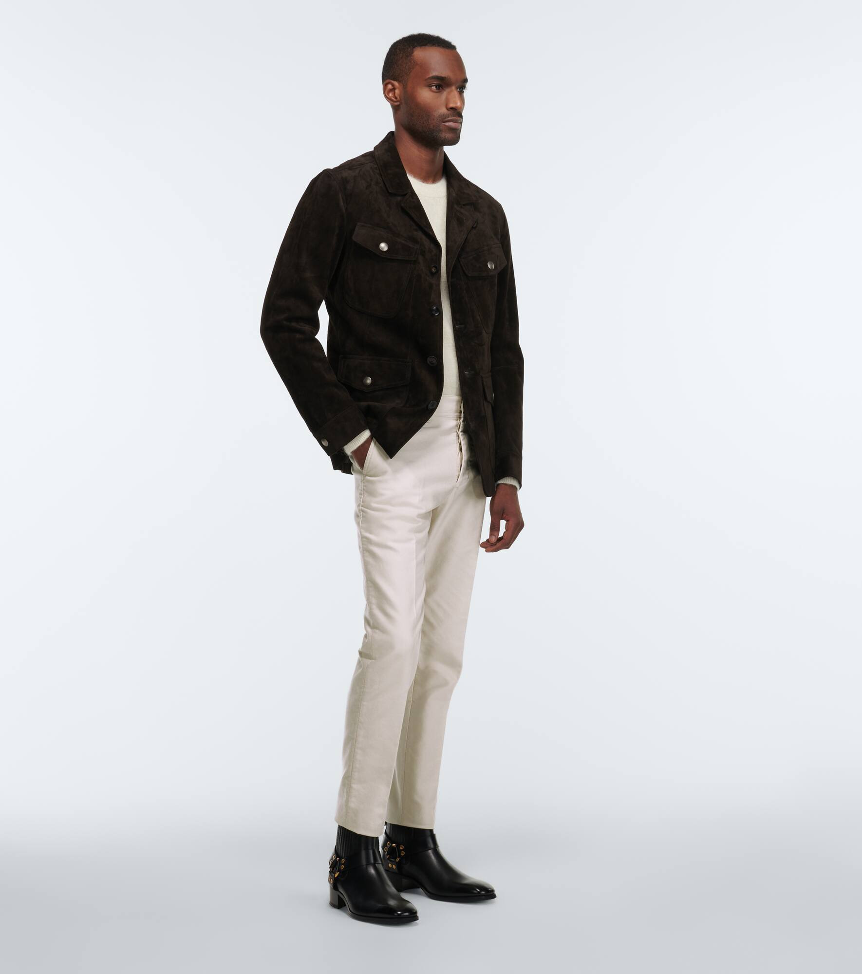 Cotton chino sport pants - 2