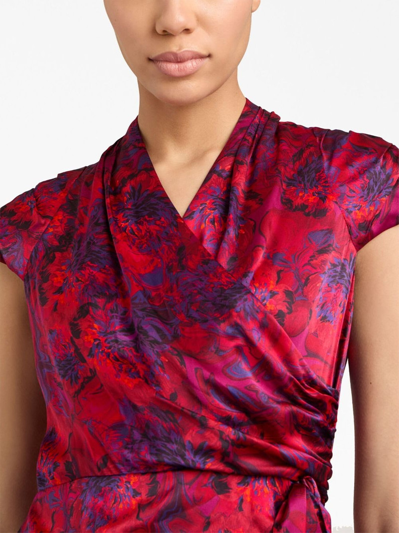 Gail floral-print silk dress 5