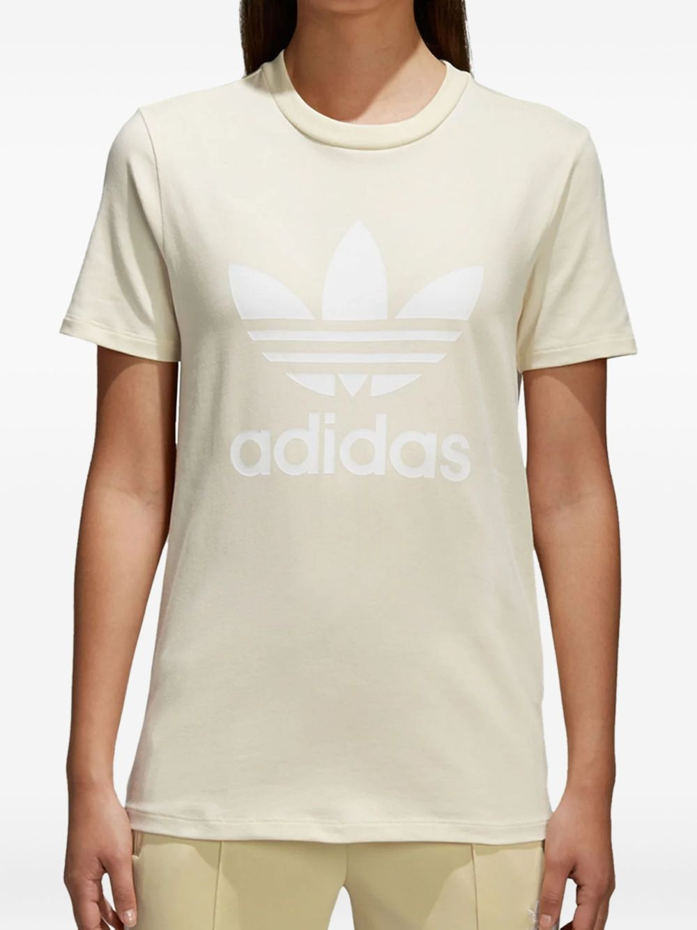 Stadium Originals Trefoil "Mist Sun/White" T-shirt - 1