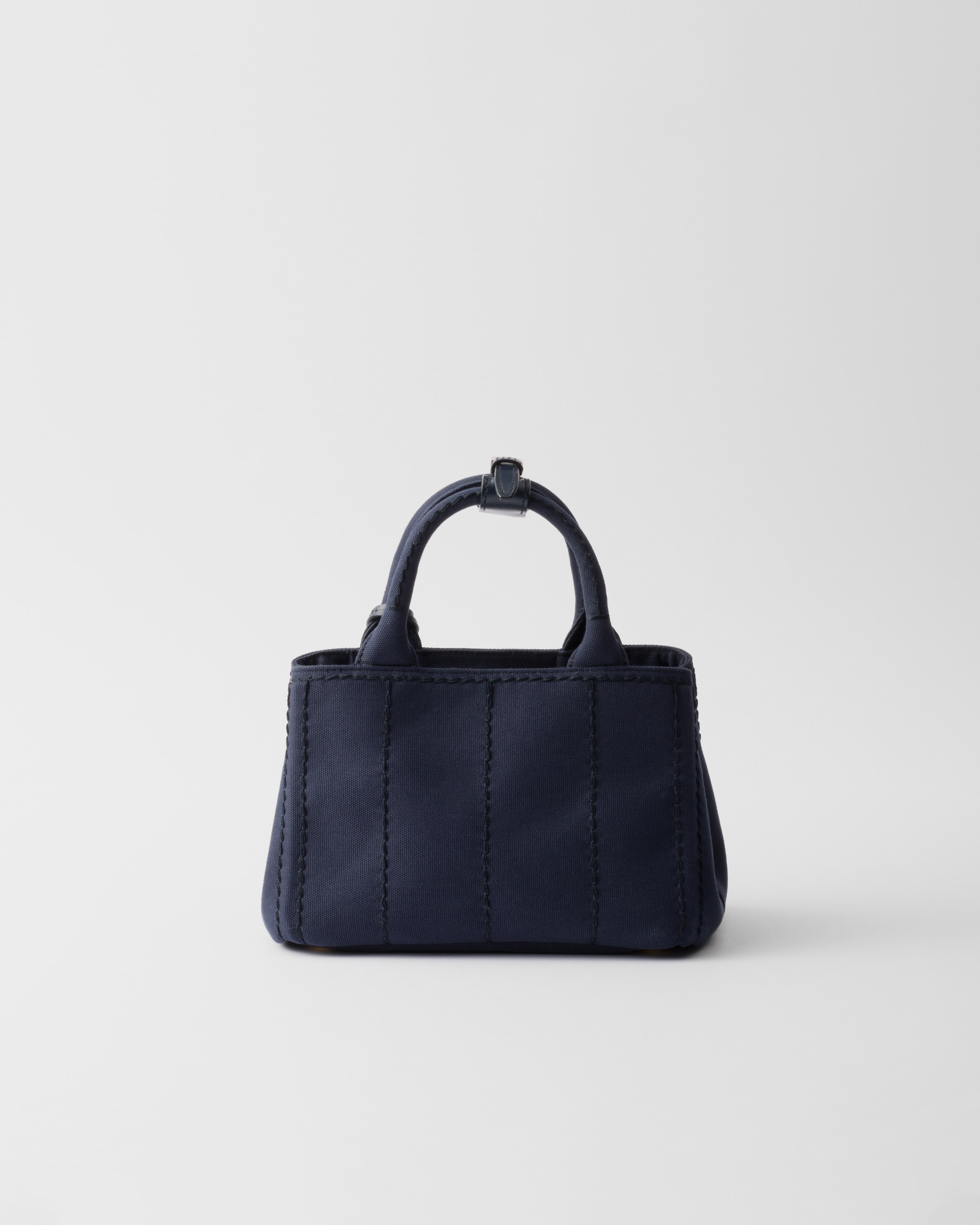 Cotton canvas mini handbag - 3