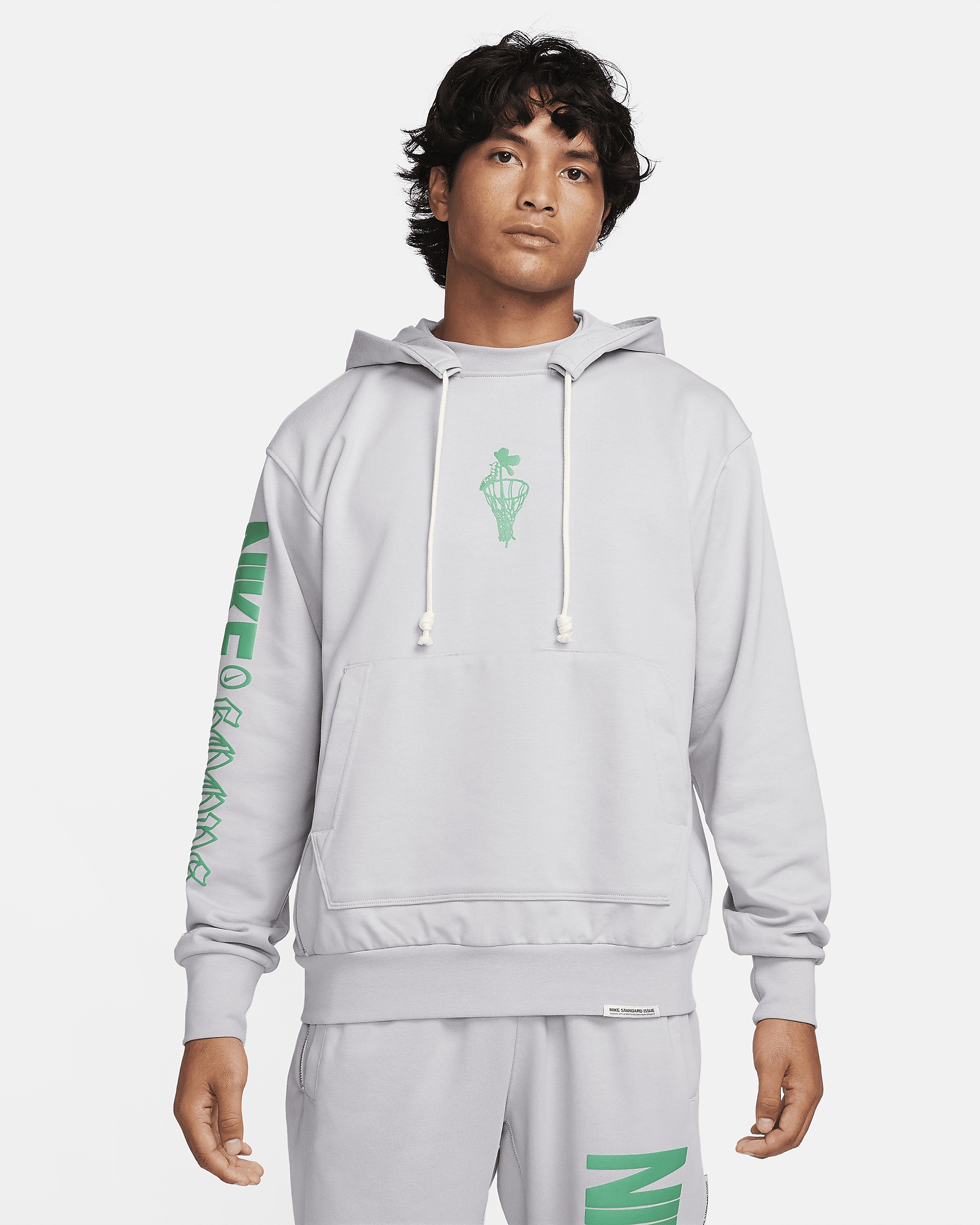 ★NIKE★DRI-FIT STANDARD ISSUE PULLOVER フーディ★追跡可 Nike Standard Issue Men's Dri-FIT Pullover Basketball Hoodie
