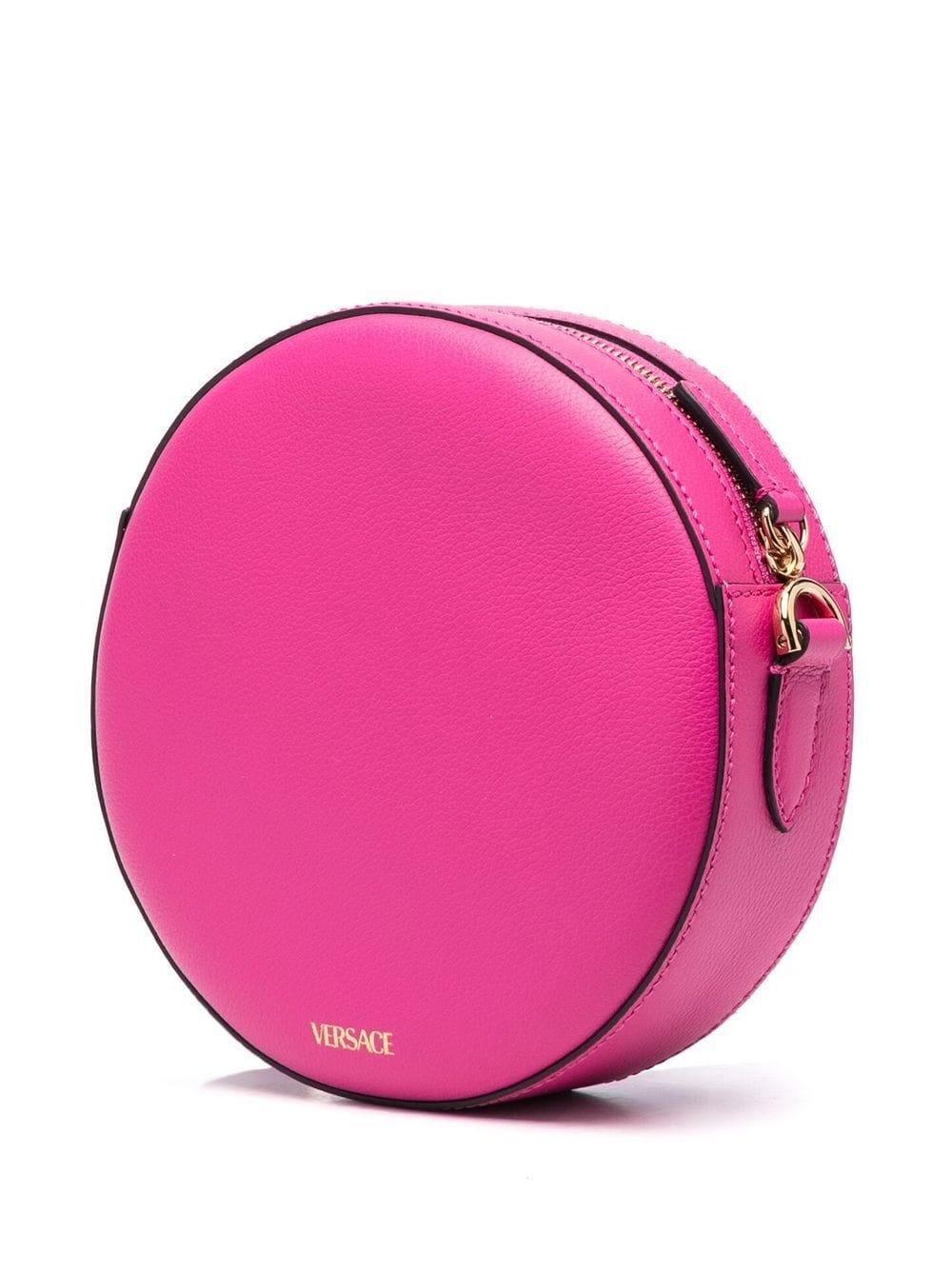 La Medusa round leather bag - 4