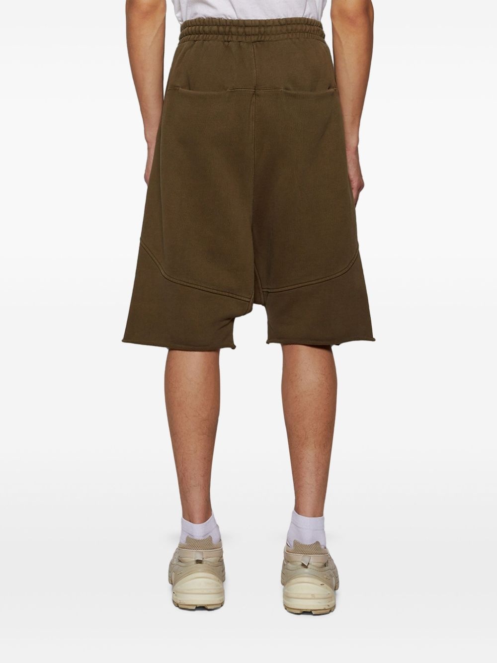 drawstring waist bermuda - 4