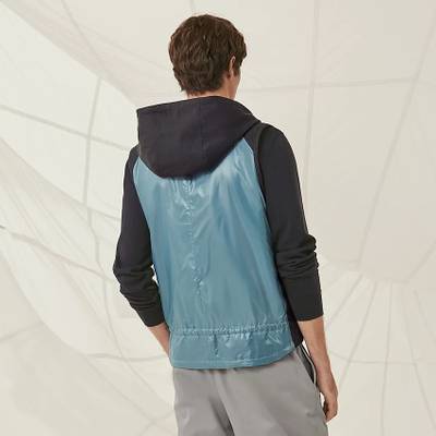 Hermès Reversible zipped hooded vest outlook