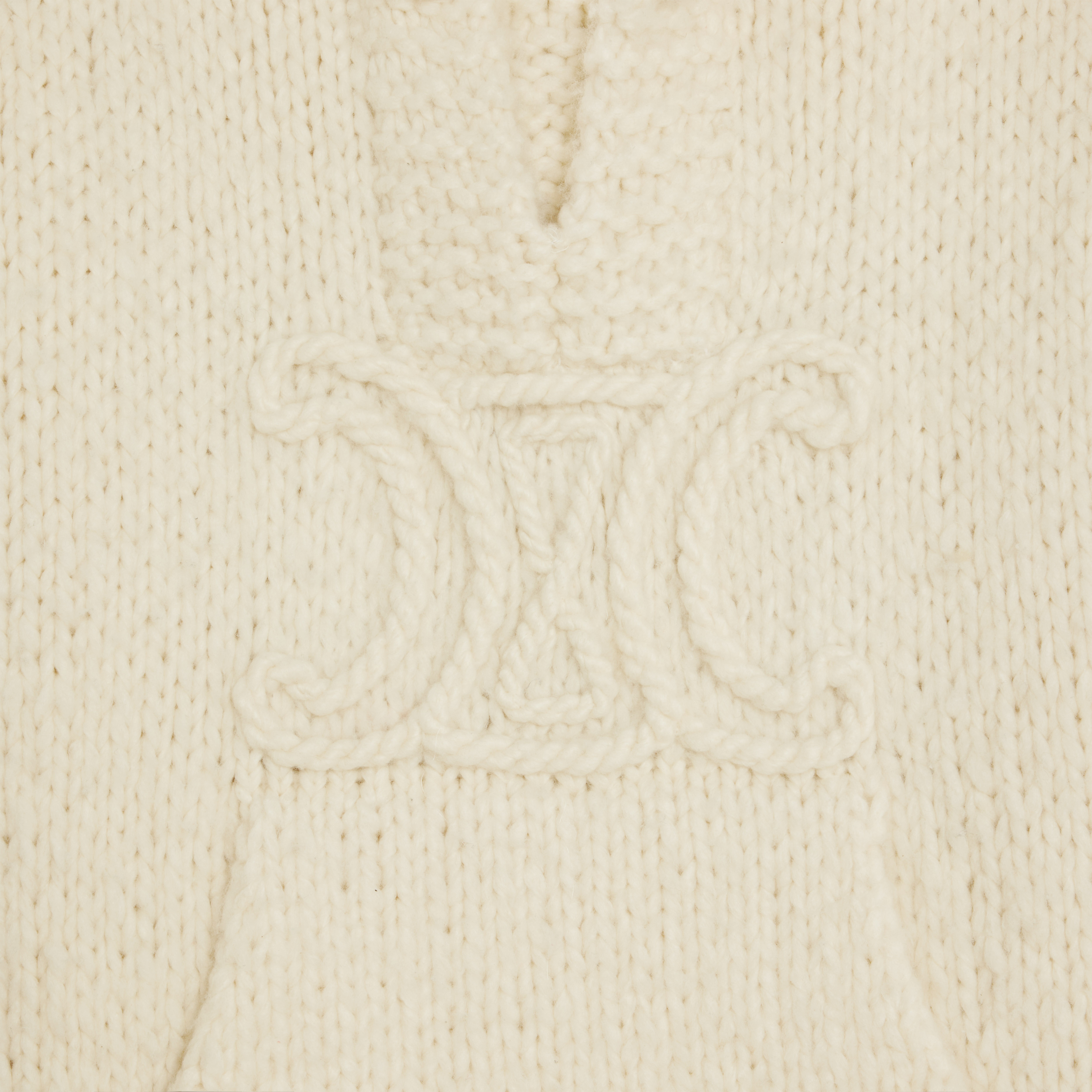hooded baja in wool and cashmere - 4