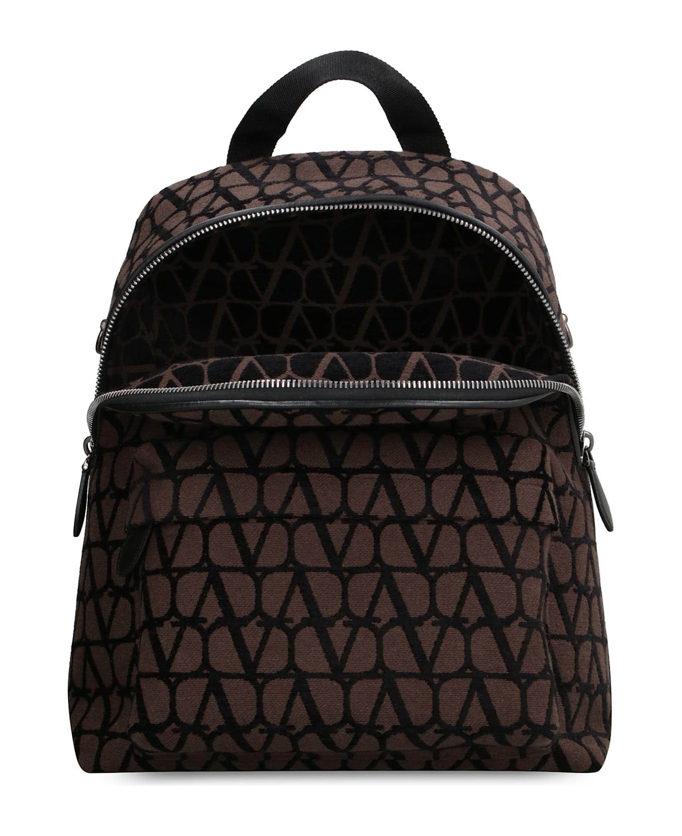 Valentino Garavani - Toile Iconographe Fabric Backpack - 3