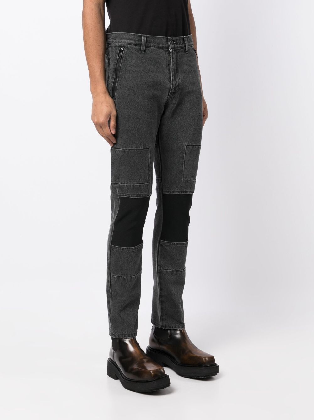 mid-rise slim-cut jeans - 3