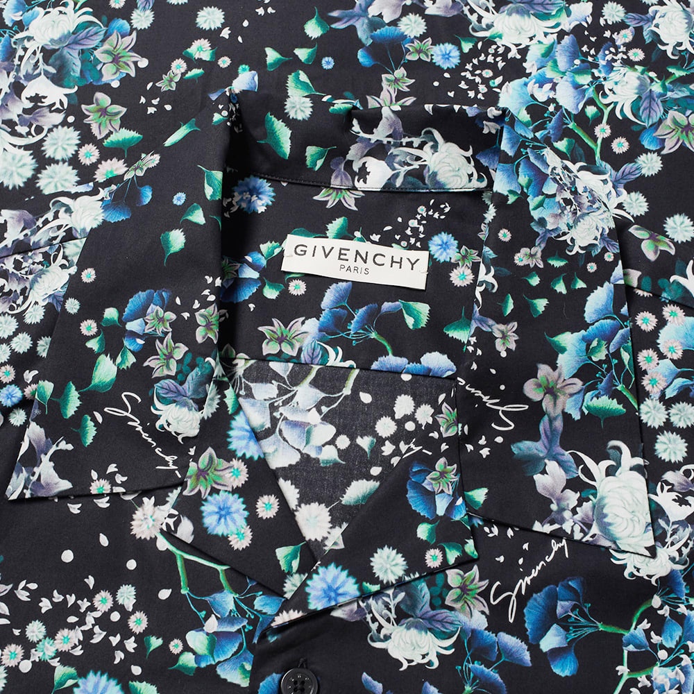 Givenchy Short Sleeve Floral Hawaiian Shirt - 2