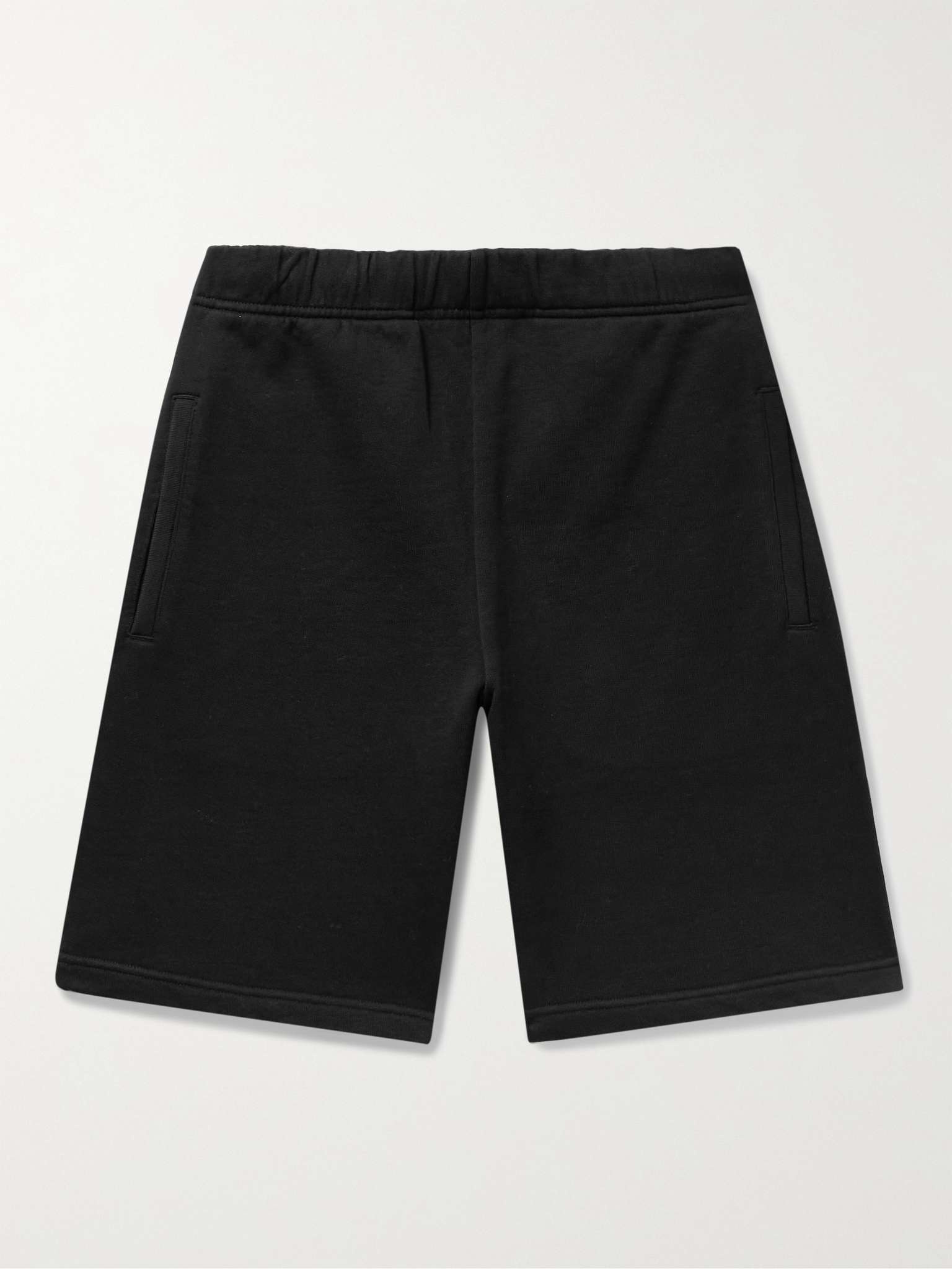 Loopback Cotton-Jersey Shorts - 1