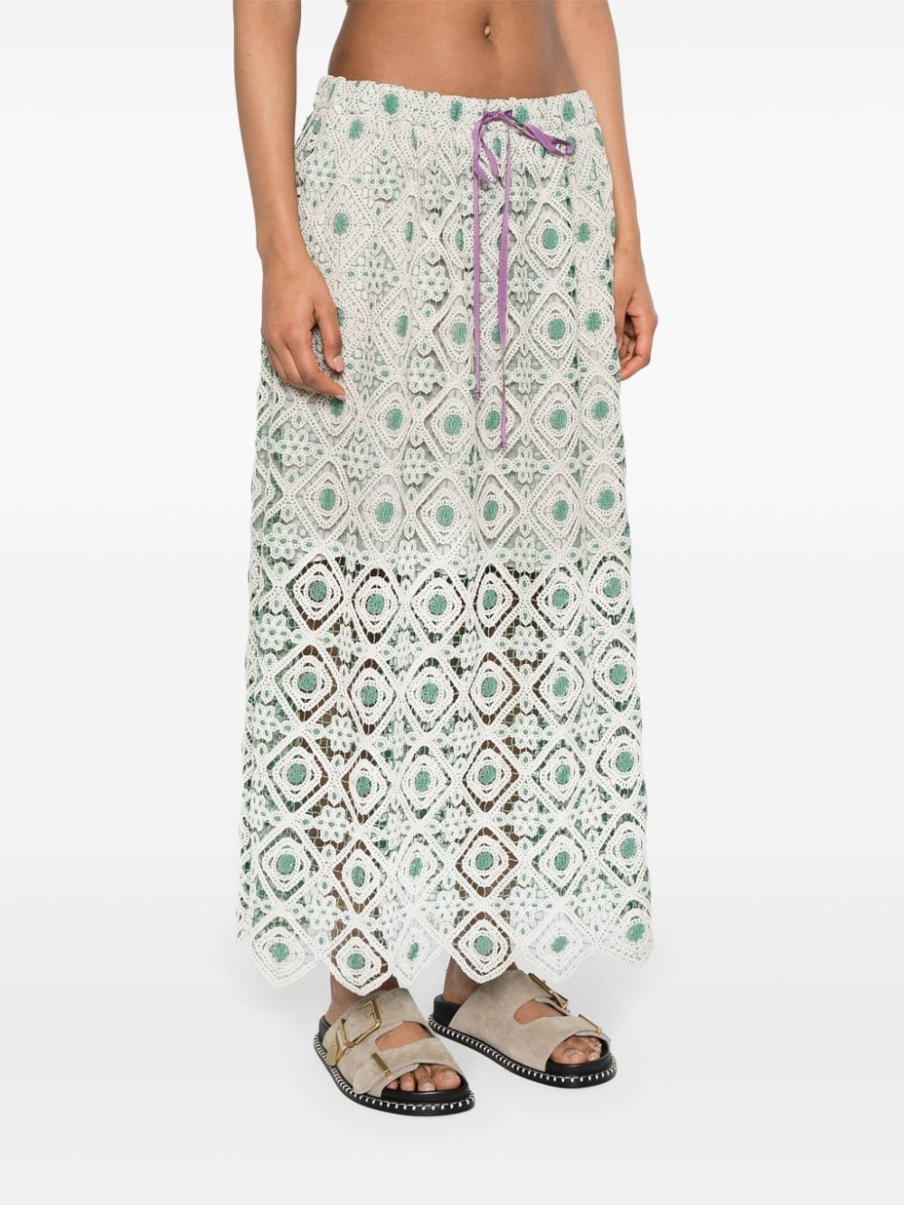 macramÃ© midi skirt - 3