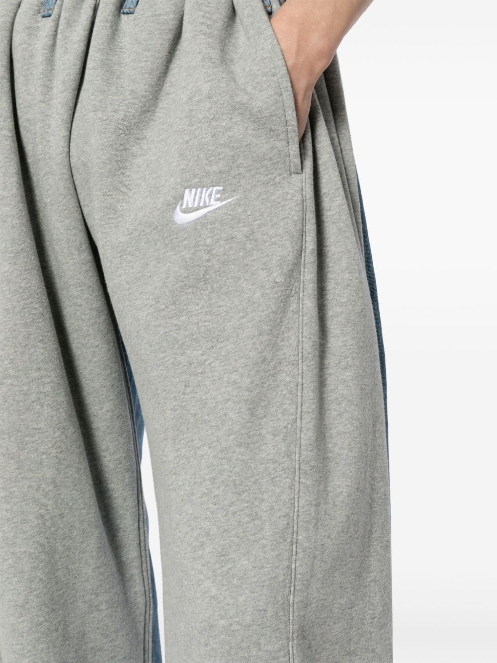 x Nike denim track pants - 5