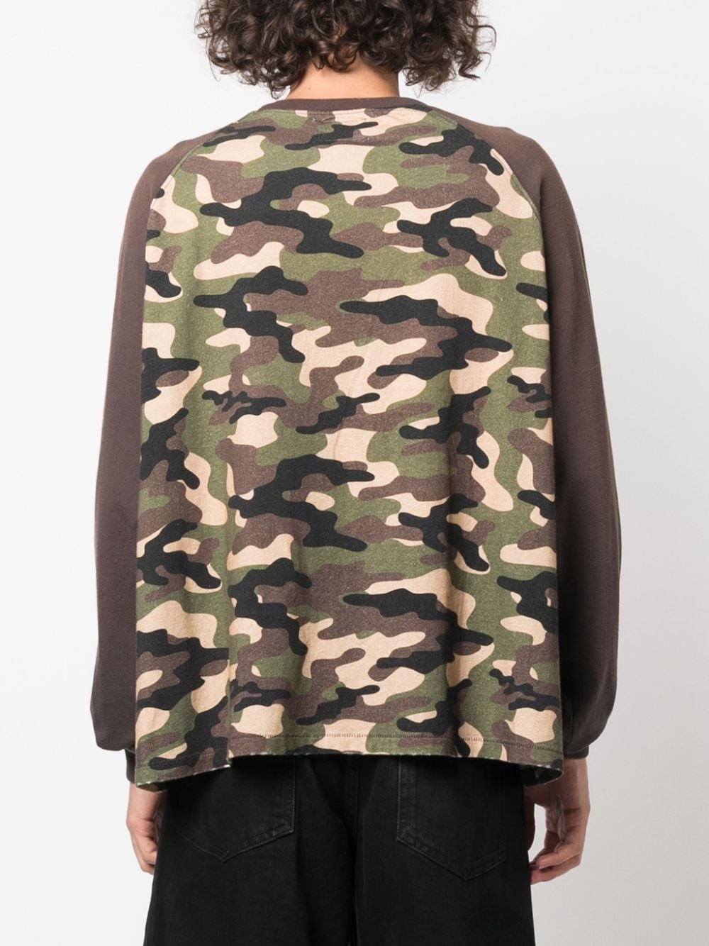 camouflage-print cotton T-shirt - 4