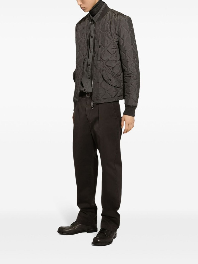 Dolce & Gabbana quilted bomber jacket outlook