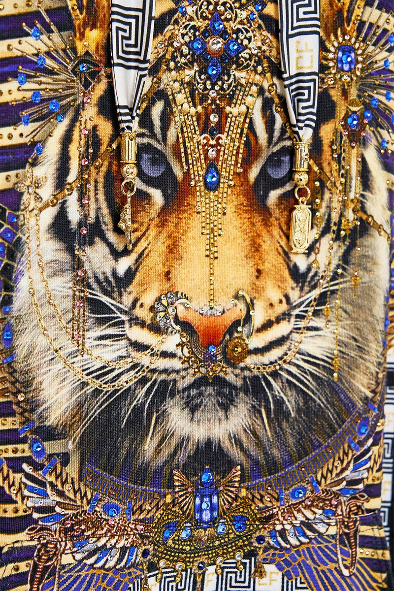 SILK HEM BAND BOYFRIEND HOODIE 6