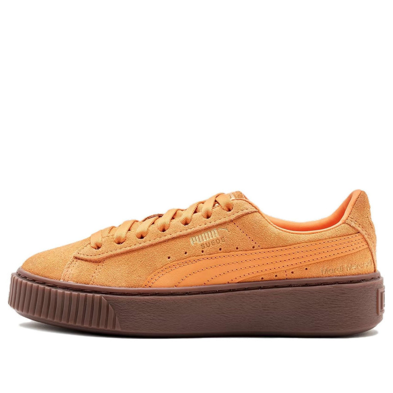 PUMA x Mardi Mercdi Suede Platform 'Orange Brown' 396259-02 - 1