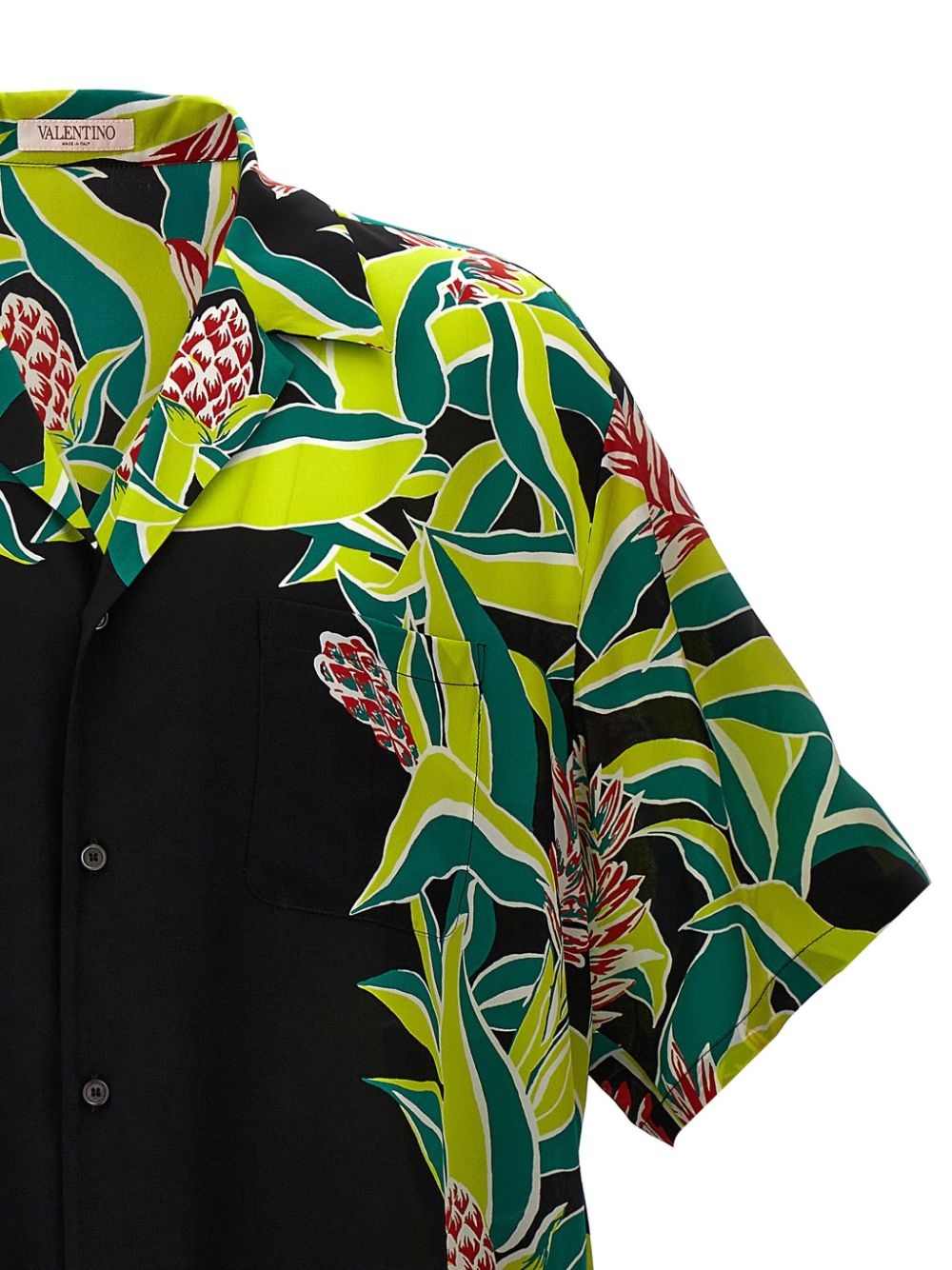 Volcano-print shirt - 6