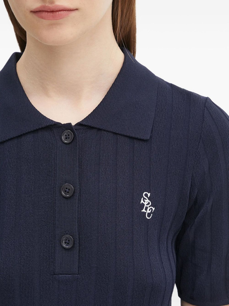 ribbed polo shirt 5