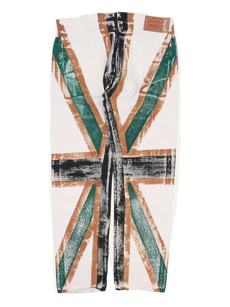 DENIM TEARS Union Jack jeans outlook