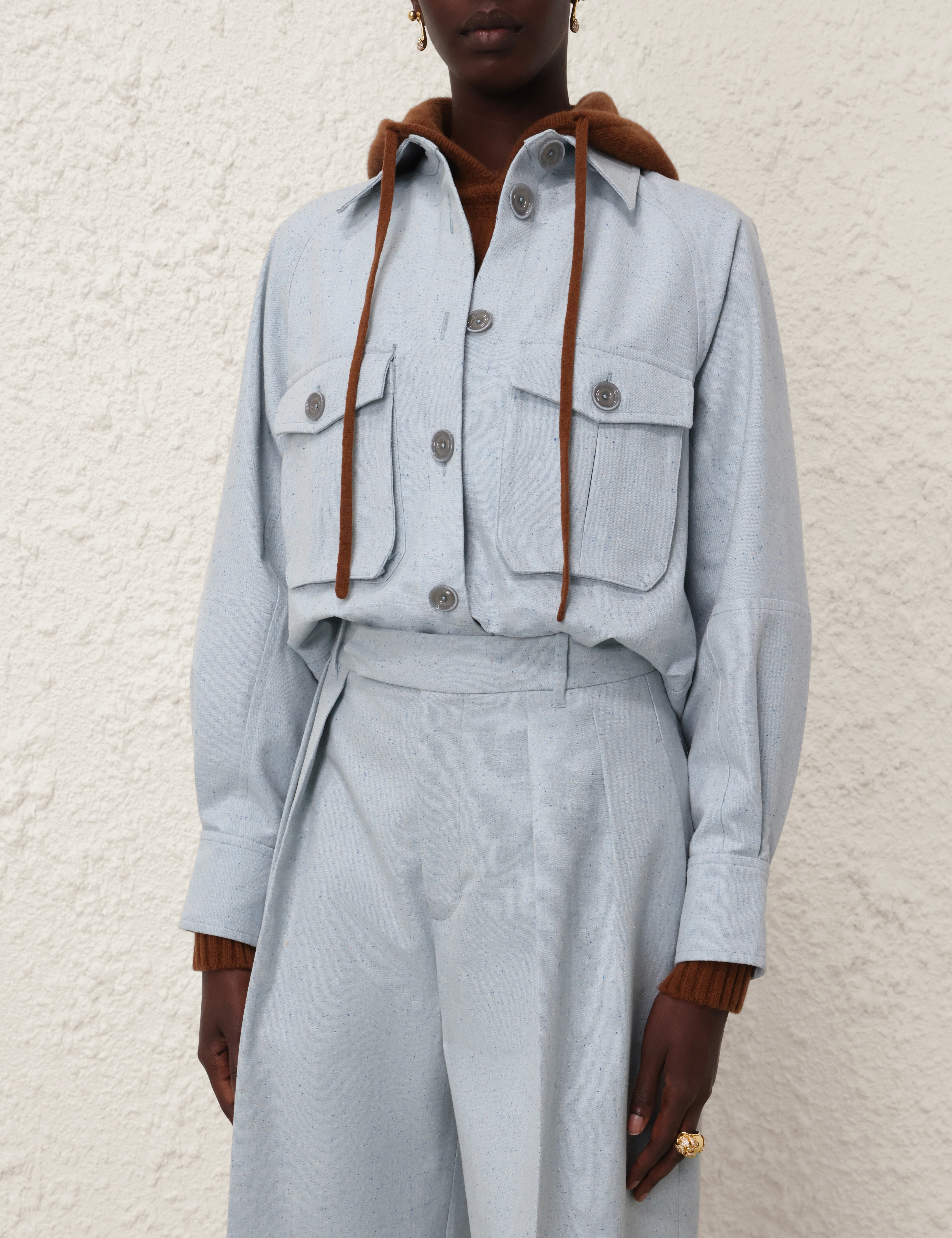 NATURA OVERSIZED POCKET JACKET - 2