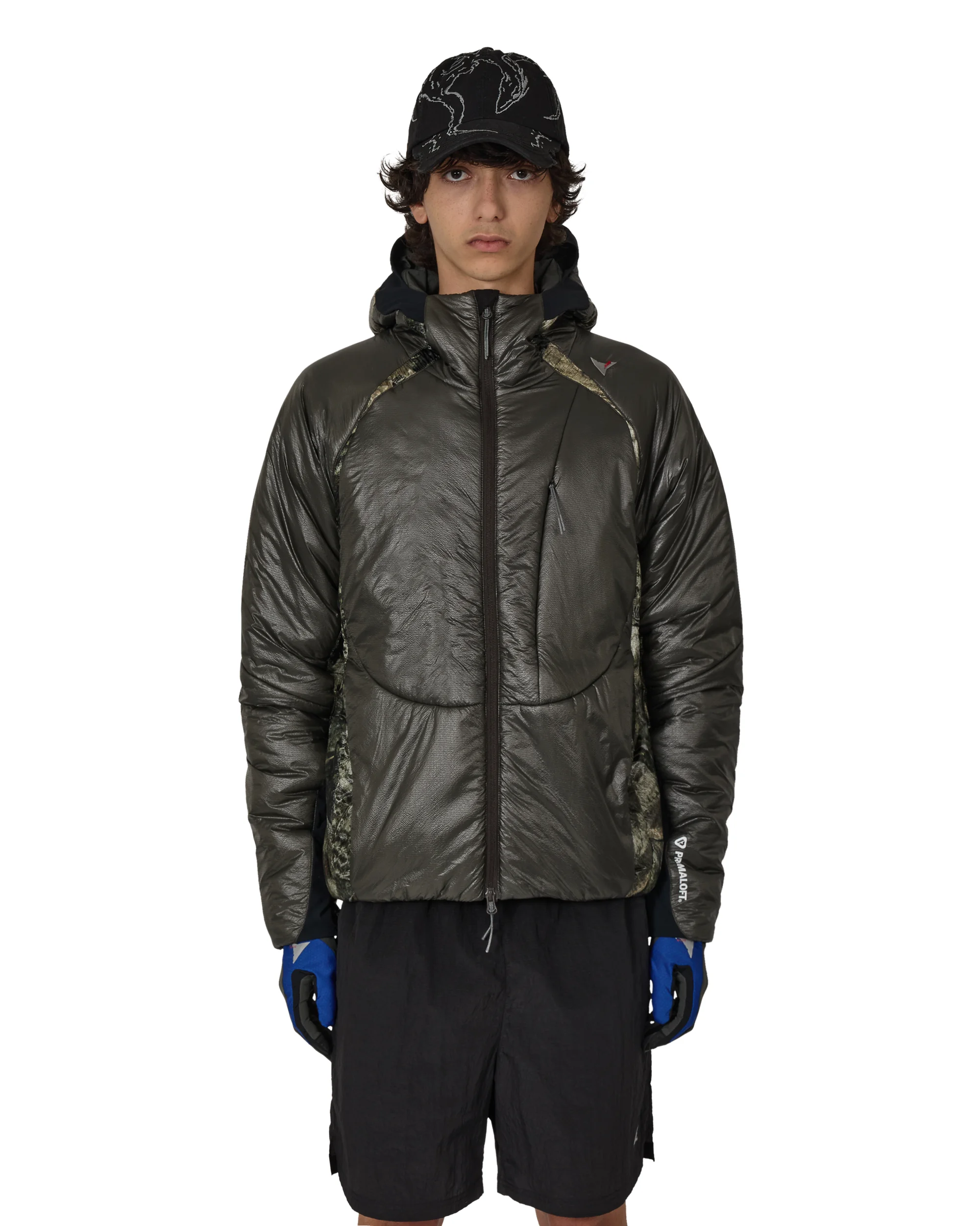 Hima Primaloft Moth Print Insulated Synthetic Jacket - 1