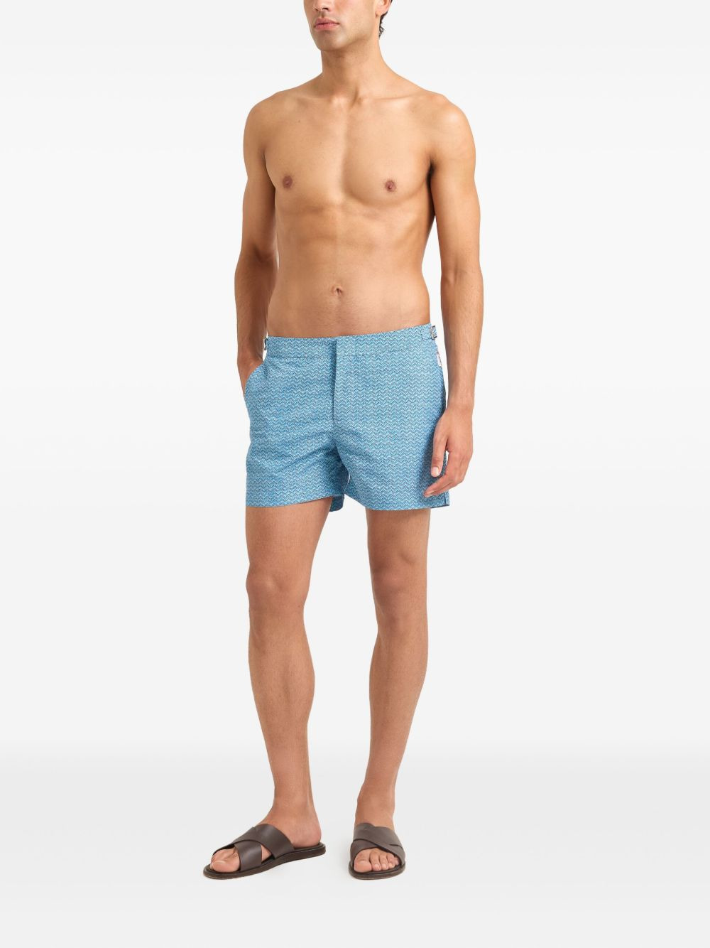 Setter Riptide wave-print swim shorts - 4