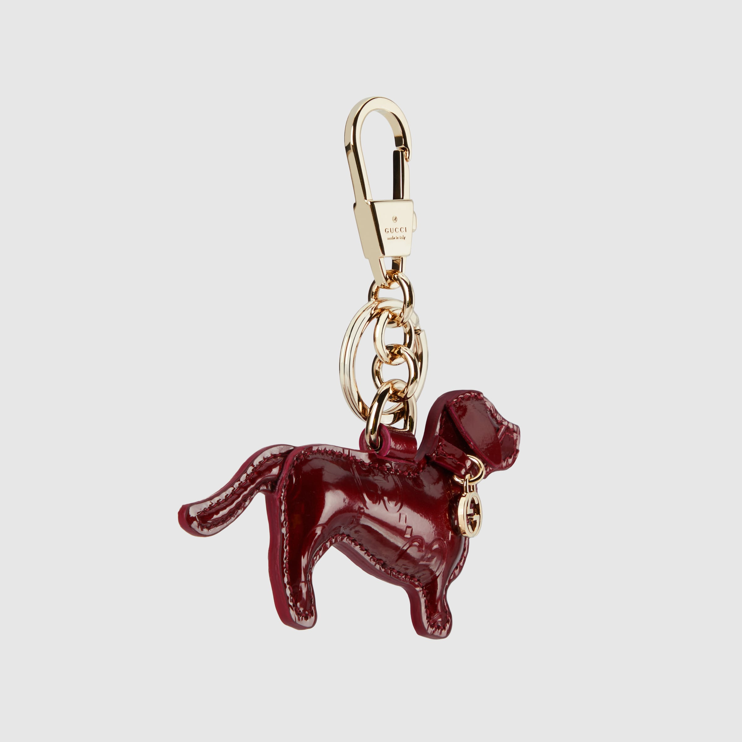 Dog-shaped bag charm - 4