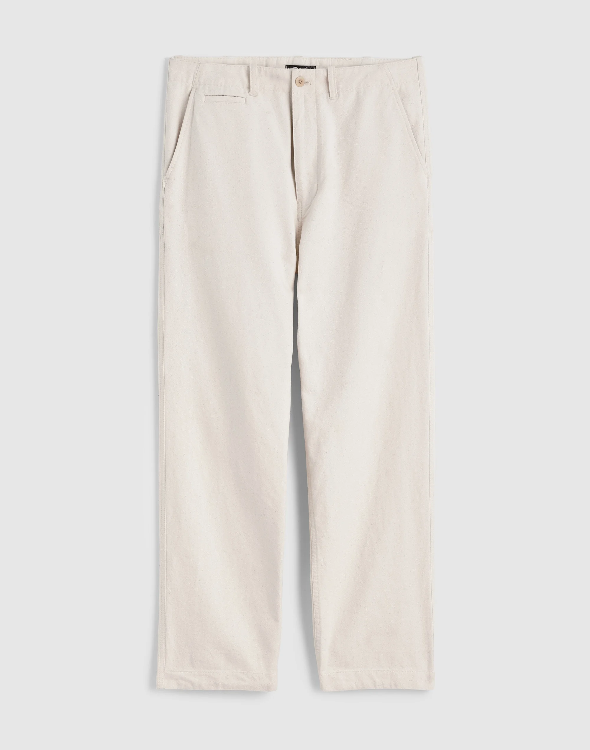 Utility Pant in Cotton-Hemp Canvas - 1