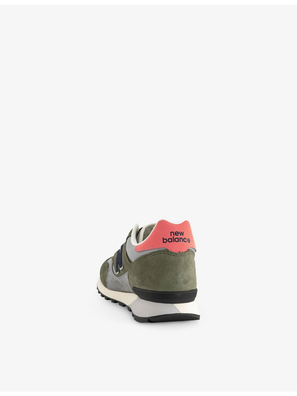475 Branded Suede and Mesh Low-Top Trainers - 4