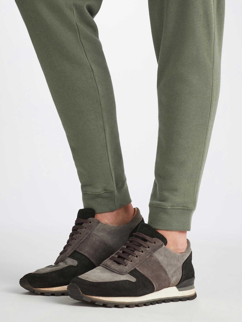 Men's Sweatpants Quinn Cotton Modal Soft Green - 7