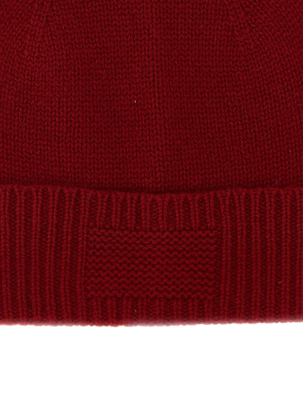 ribbed-cuff cashmere beanie - 3