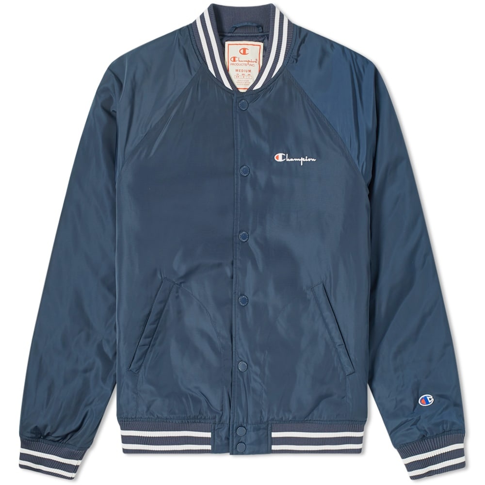 Champion Reverse Weave Varsity Jacket - 1