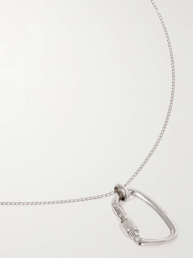 Silver-Tone Pendant Necklace - 1
