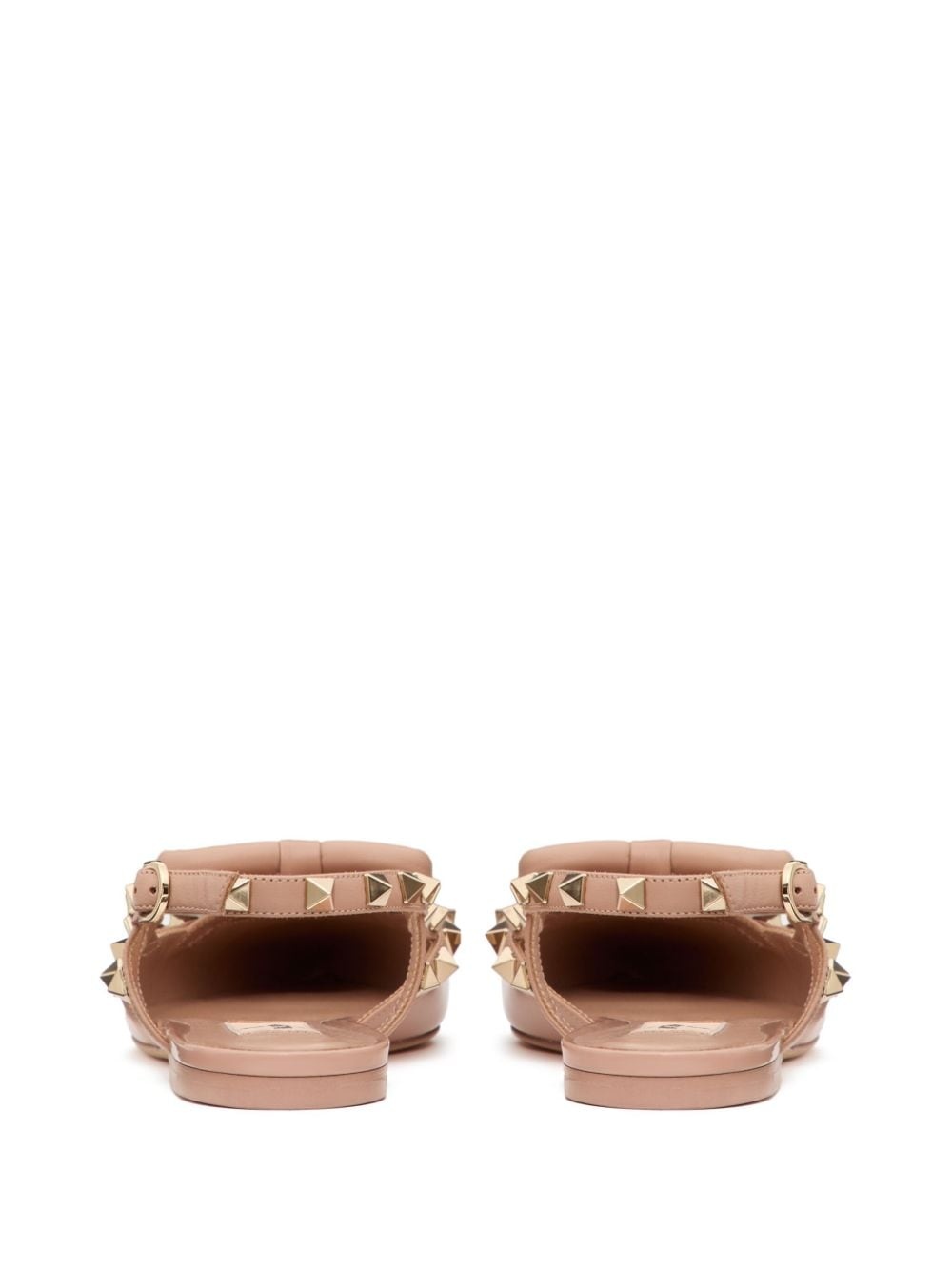 Rockstud Bow slingback ballerina shoes - 3