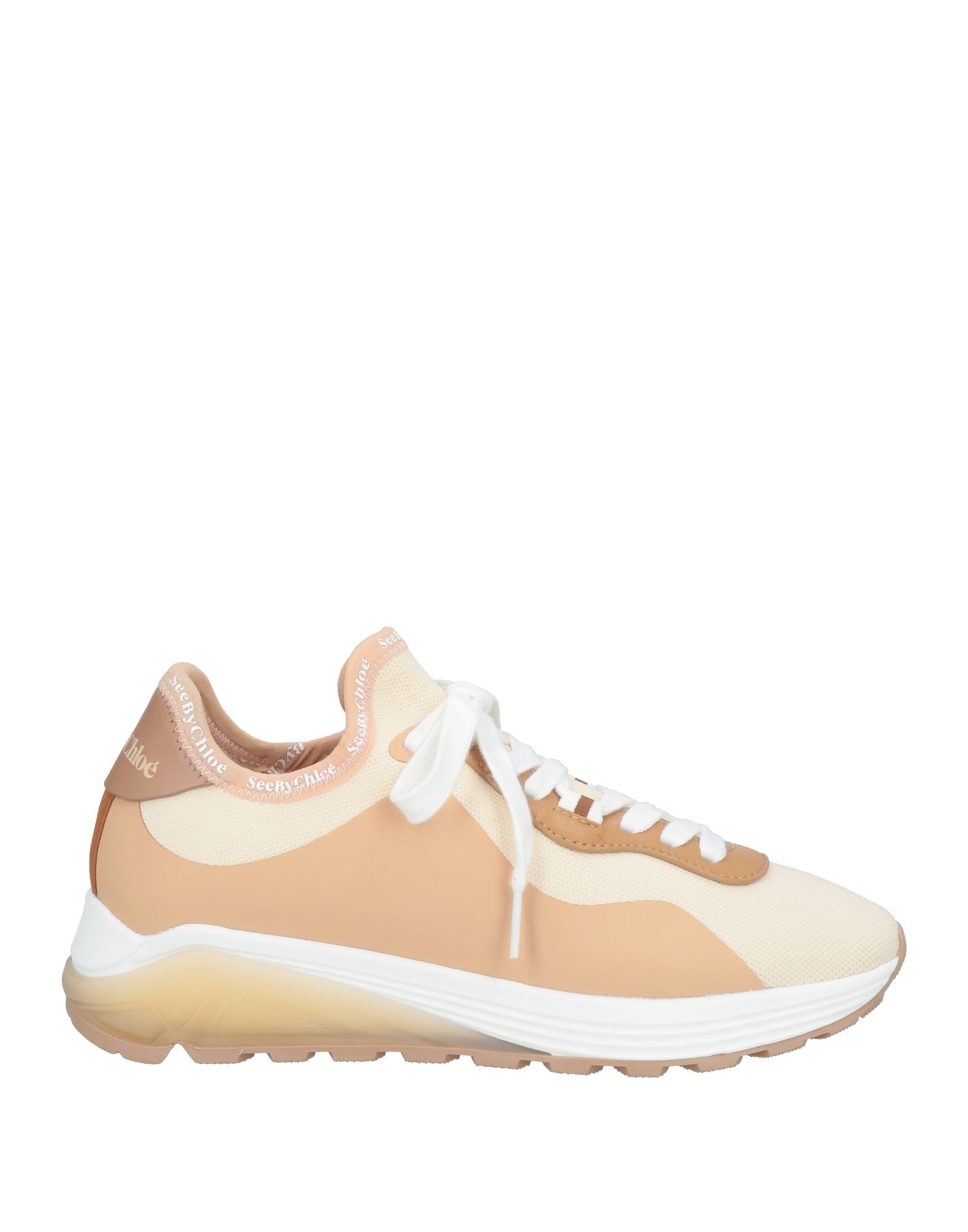 Beige Women's Sneakers - 1
